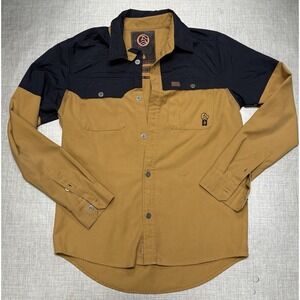 Trew Gear‎ Men's Back Country Outdoor Gorpcore Button Down Long Sleeve Shirt S